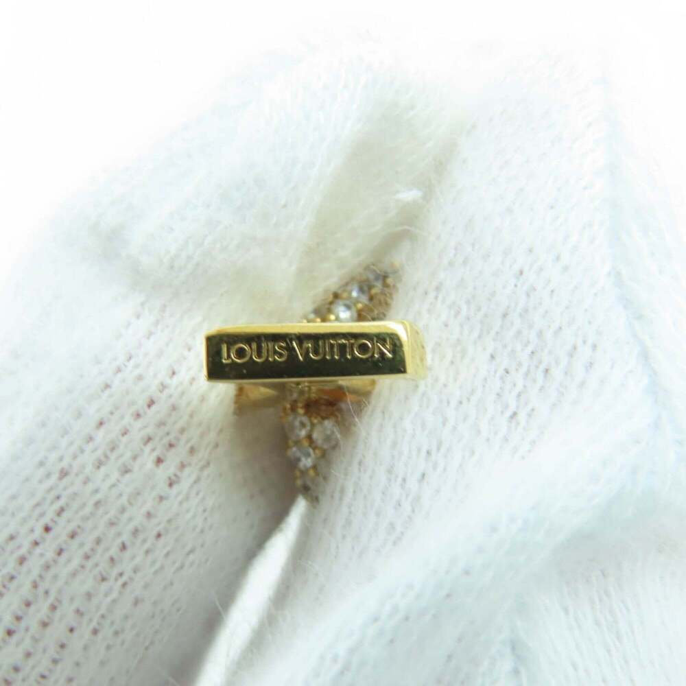 LOUIS VUITTON Gold Earrings - Picture 8 of 8